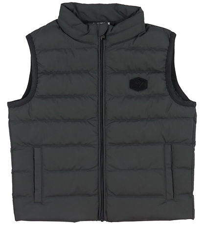 Emporio Armani Down Vest - Charcoal Grey