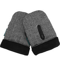 KongWalther Pram Gloves - Østerbro - Black Tweed KongWalther Pram Gloves - Østerbro - Black Tweed