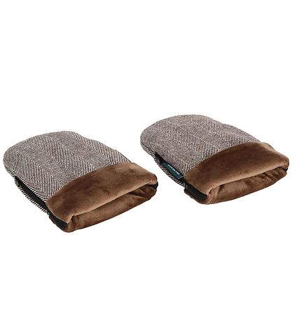 KongWalther Pram Gloves - Østerbro - Brown Tweed KongWalther Pram Gloves - Østerbro - Brown Tweed