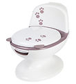 Bebeconfort Toilet - Mini - White/Lavender w. Bear Bebeconfort Toilet - Mini - White/Lavender w. Bear