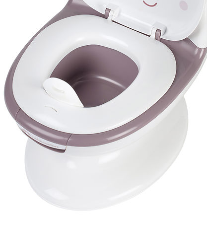 Bebeconfort Toilet - Mini - White/Lavender w. Bear Bebeconfort Toilet - Mini - White/Lavender w. Bear