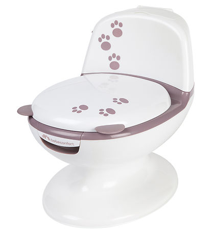 Bebeconfort Toilet - Mini - White/Lavender w. Bear Bebeconfort Toilet - Mini - White/Lavender w. Bear