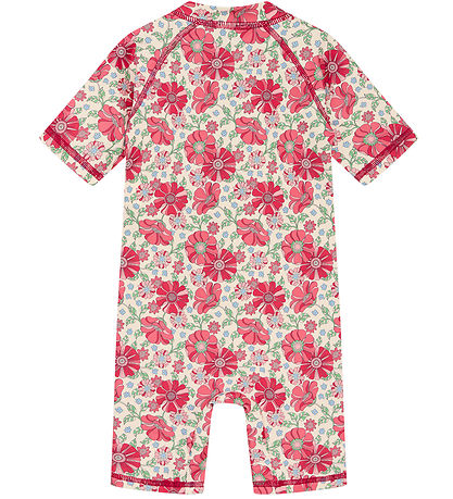 Hust and Claire Swimsuit - Makki - UV50+ - Soft Pink w. Print