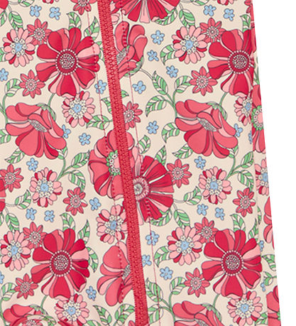 Hust and Claire Swimsuit - Makki - UV50+ - Soft Pink w. Print