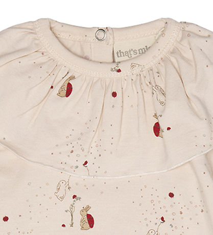 Body m/l That's Mine - Ella - Lapins femelles av. Volants