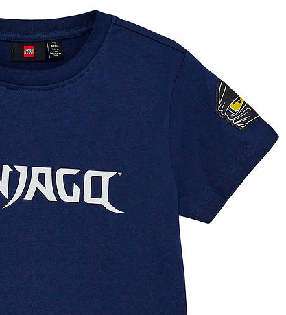 LEGO® Ninjago T-shirt - LWTano - Dark Navy w. Text