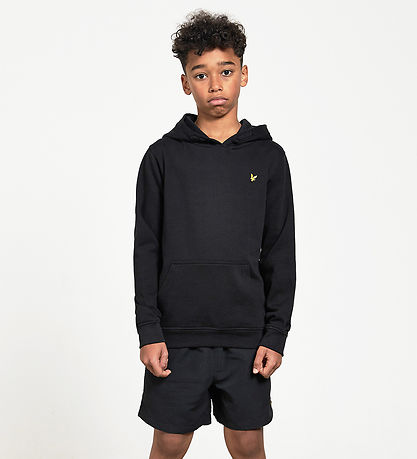 Lyle & Scott Hoodie - Jet Black
