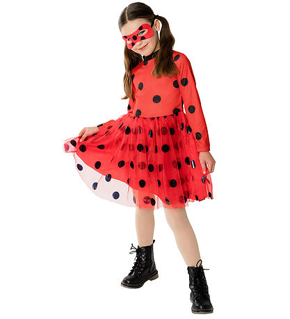 Costumes Rubies - Miraculous Ladybug Tutu Dress & Mask Costumes Rubies - Miraculous Ladybug Tutu Dress & Mask