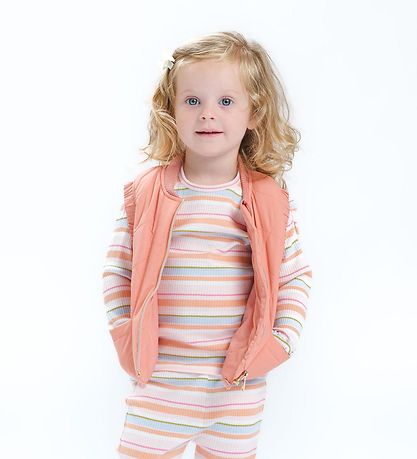 Hust and Claire Puffer Vest - HCE parts - Pink Clay