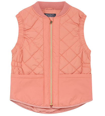 Hust and Claire Puffer Vest - HCE parts - Pink Clay