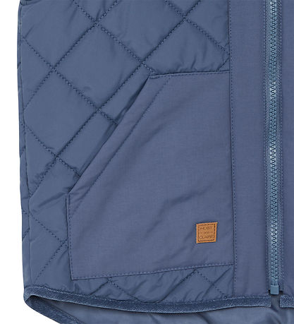 Hust and Claire Puffer Vest - HCEg - Peony Blue