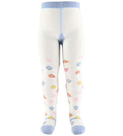 Collants Hust and Claire - HCFrankie - Ivory av. Fleurs Collants Hust and Claire - HCFrankie - Ivory av. Fleurs