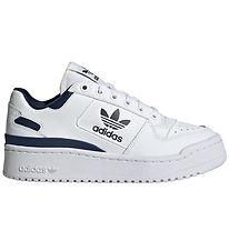 adidas Originals Shoes - FORUM Ball J - White/Blue