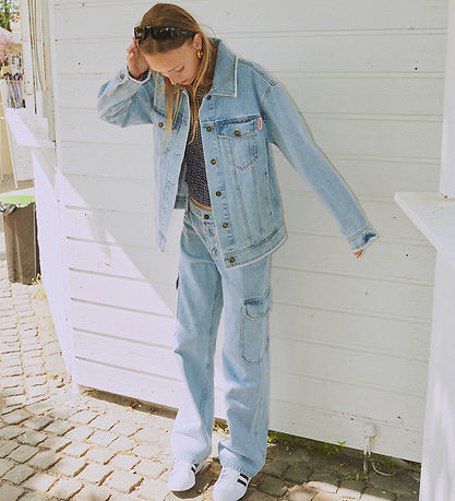 Designers Remix Denim Jacket - Miles Oversized - Light Denim