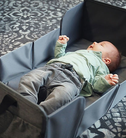 Dooky Portable Bed - 74x41 cm - Grey Melange