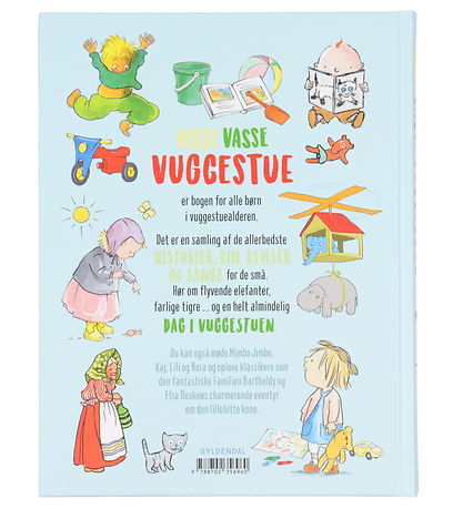 Forlaget Gyldendal Book - Visse Vasse Nursery - Danish