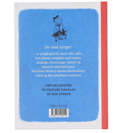 Forlaget Gyldendal Book - The Little Ones Sing - Danish Forlaget Gyldendal Book - The Little Ones Sing - Danish