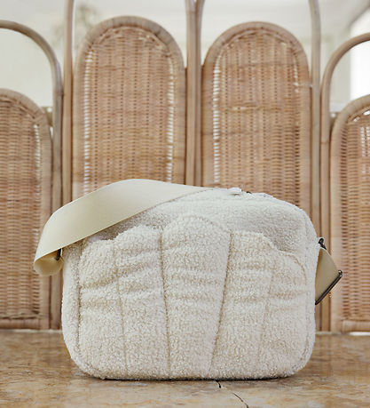 Elodie Details Changing Bag - Crossbody - White/Bouclé