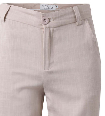 Hound Hosen - Leinen - Beige
