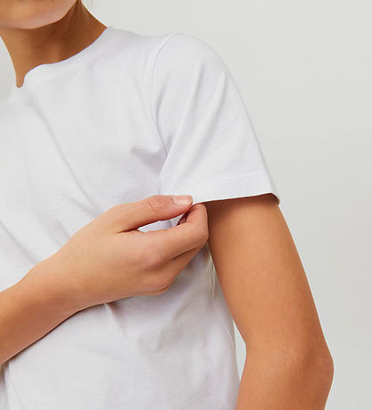 Jack & Jones T-shirt - Noos - JjeOrganic - White Jack & Jones T-shirt - Noos - JjeOrganic - White