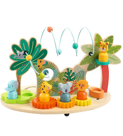 Djeco Aktivitetsleksaker - Djungeldjur - Multi BIG Djeco Aktivitetsleksaker - Djungeldjur - Multi BIG