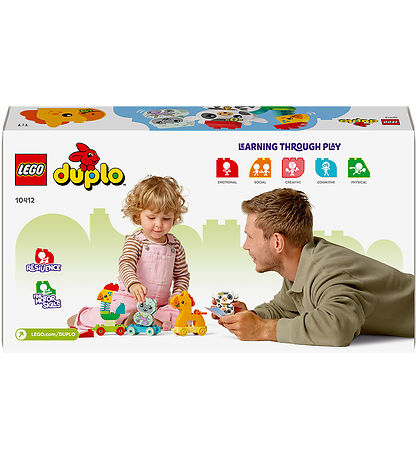 LEGO® DUPLO - 동물 기차 10412 - 19개 부품