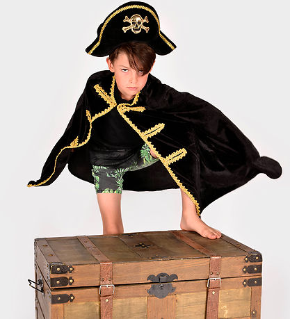 Den Goda Fen Costume - Pirate Cloak w. Hat Den Goda Fen Costume - Pirate Cloak w. Hat