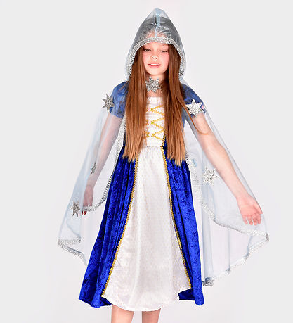 Den Goda Fen Kostuum - Prinsessenmantel - Blauw Den Goda Fen Kostuum - Prinsessenmantel - Blauw
