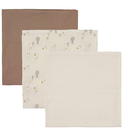 That's Mine Muslin Cloths - Bora - 3-Pack - 70x70 cm - Dreamily That's Mine Muslin Cloths - Bora - 3-Pack - 70x70 cm - Dreamily