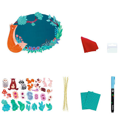 Djeco Creation Set - DIY Memory Board - In The Wood