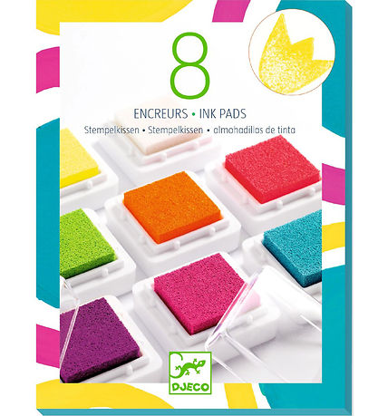 Djeco - 8 Piston pads - Pop Djeco - 8 Piston pads - Pop