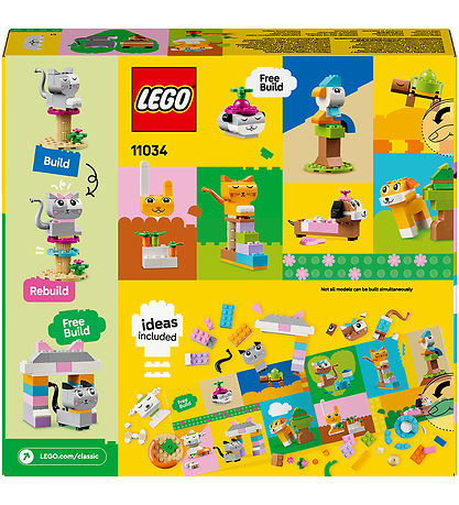 LEGO® Classic+ - Creative Pets 11034 - 450 Parts