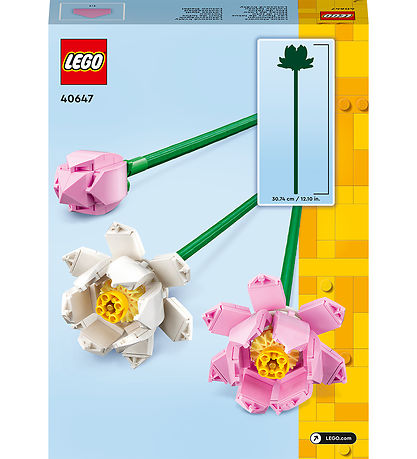 LEGO® Fleurs - Les fleurs de lotus - 40647 - 220 Parties