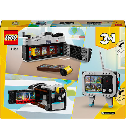 LEGO® Creator - Retro camera - 31147 - 3-I-1 - 261 Parts