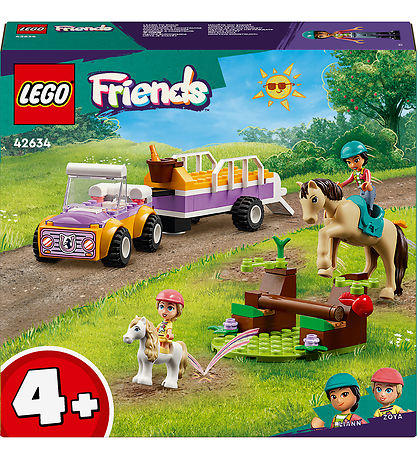 LEGO® Friends - Pferde- und Pony-Anhänger 42634 - 105 Teile