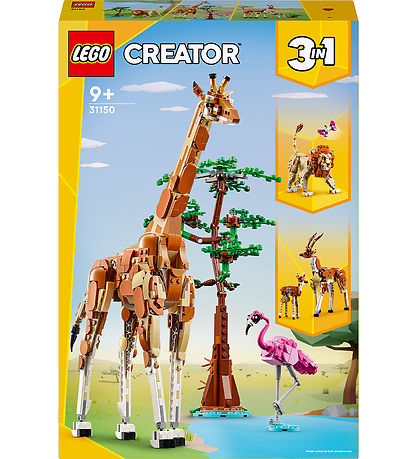 LEGO® 크리에이터 - 야생 사파리 동물 31150 - 3-in-1 - 780개