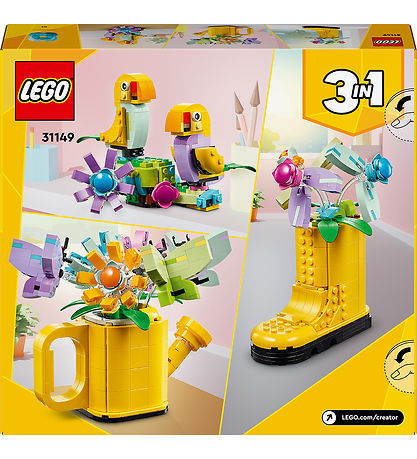 LEGO® Creator - Flowers in Watering Can - 31149 - 3-I-1 - 420 Pa