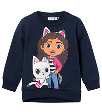 Name It Sweatshirt - NmfNess Gabby - Dark Sapphire Name It Sweatshirt - NmfNess Gabby - Dark Sapphire
