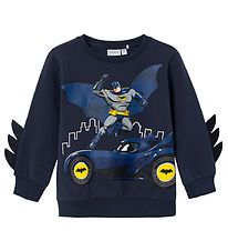 Name It Sweatshirt - NmmJaxobo Batwheels - India Ink Name It Sweatshirt - NmmJaxobo Batwheels - India Ink