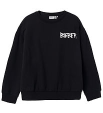 Name It Sweatshirt - NkfJabs Justin Bieber - Black Name It Sweatshirt - NkfJabs Justin Bieber - Black