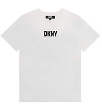DKNY T-shirt - White w. Photo print DKNY T-shirt - White w. Photo print
