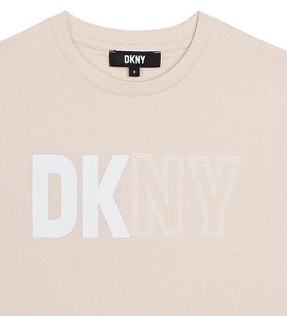 DKNY T-shirt - Cream w. White