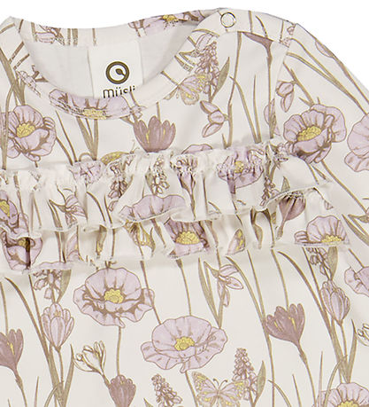 Müsli Dress - Crocus - Conditioner Cream/Orchid/Corn