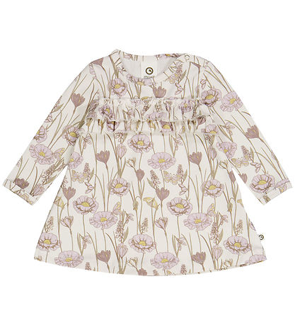 Müsli Dress - Crocus - Conditioner Cream/Orchid/Corn