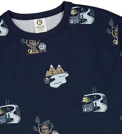 Müsli T-shirt - Camp - Night Blue/Conditioner Blue/Cashew