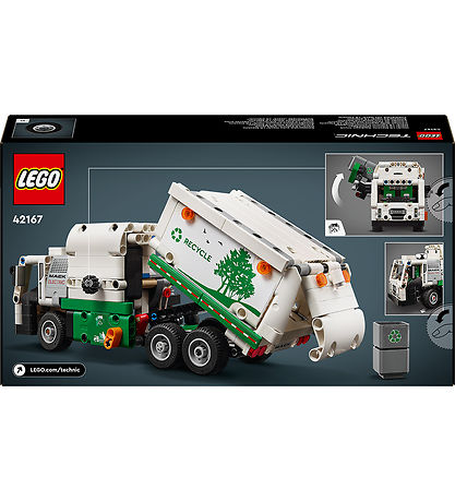 LEGO® Technic - Mack LR Electric Garbage Truck 42167 - 503 Parts