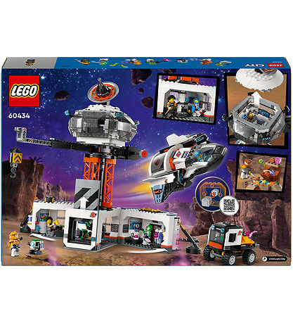 LEGO® City - Rombase og utskytningsrampe for rakett 60434 - 1422 LEGO® City - Rombase og utskytningsrampe for rakett 60434 - 1422