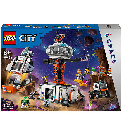 LEGO® City - Rombase og utskytningsrampe for rakett 60434 - 1422 LEGO® City - Rombase og utskytningsrampe for rakett 60434 - 1422
