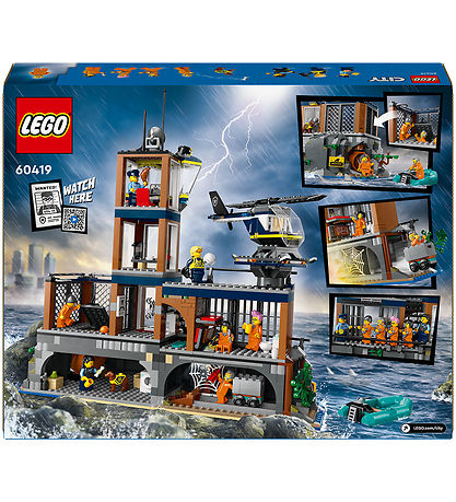 LEGO® City - Police Prison Island 60419 - 980 Parts LEGO® City - Police Prison Island 60419 - 980 Parts