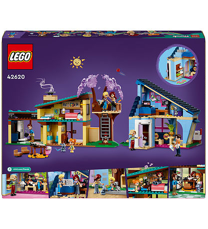 LEGO® Friends - Les maisons familiales d?Olly et... 42620 - 1126 LEGO® Friends - Les maisons familiales d?Olly et... 42620 - 1126